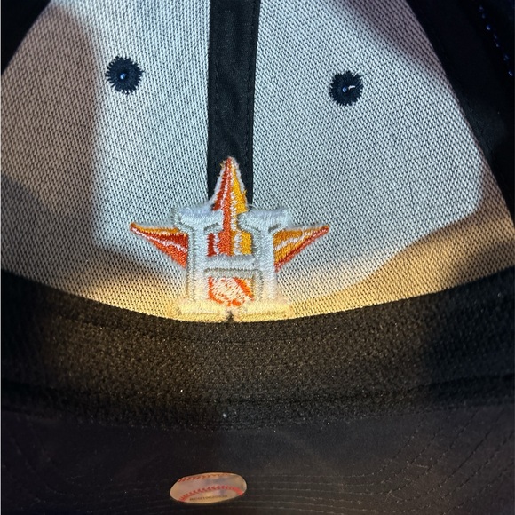 Houston Astros Baseball Cap Hat Adjustable by OC Sports Team MLB OSFM, New - Picture 7 of 7